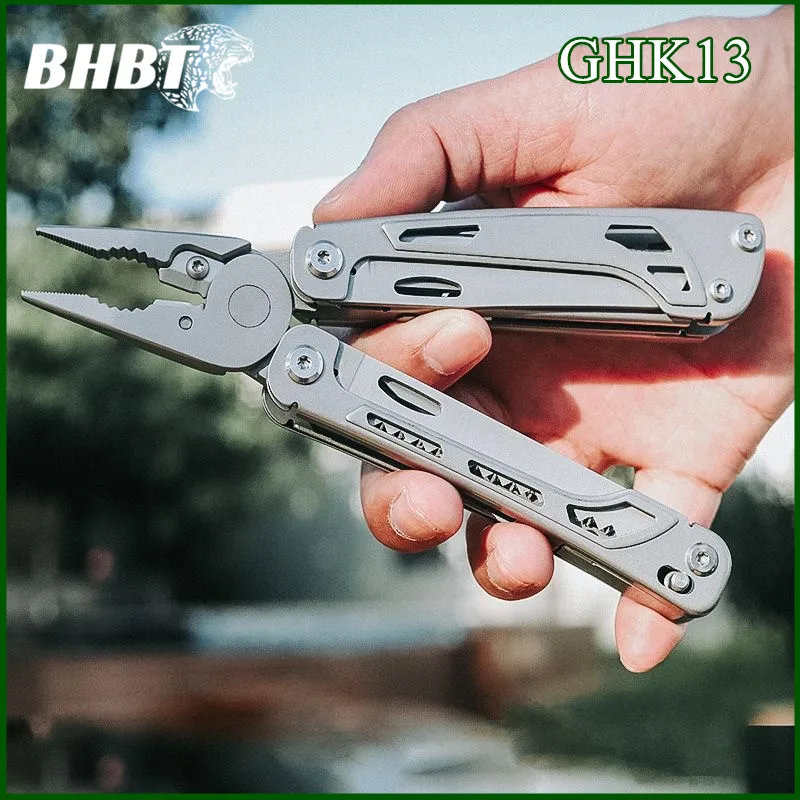 

BHBT Multi-tool Pliers Outdoor Camping Survival Multitool Pocket Knife Multipurpose Folding EDC Tool