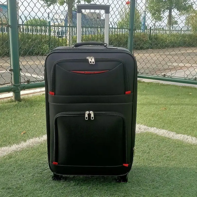 Valigia da viaggio in tessuto bue con password Lo Borsa da viaggio per studenti da 20 pollici 24 pollici ex Borsa da trasporto Valigia con rotelle