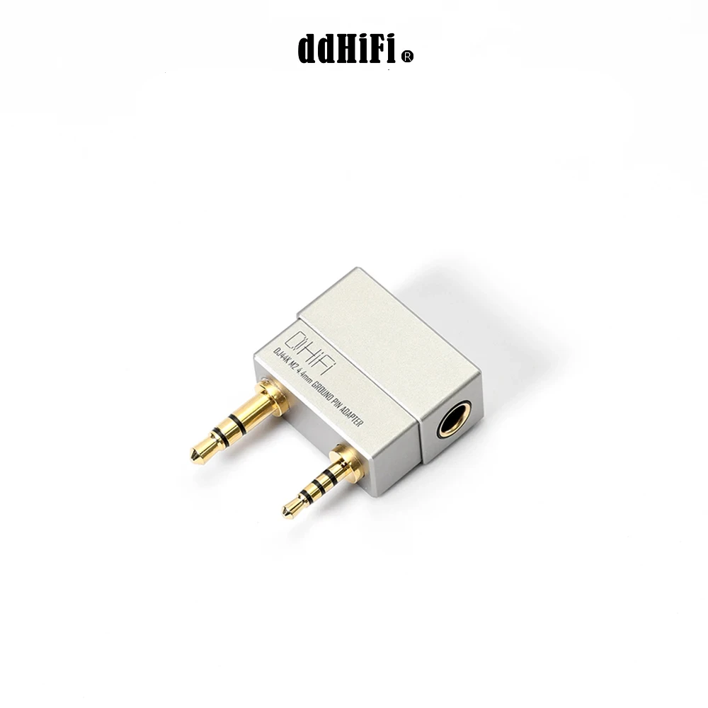 

DDHiFi DJ44K M2 4.4mm Ground Pin Adapter Exclusive for Astell/Kern Players Converting 2.5/3.5mm to Grounded & Shielded 4.4mm