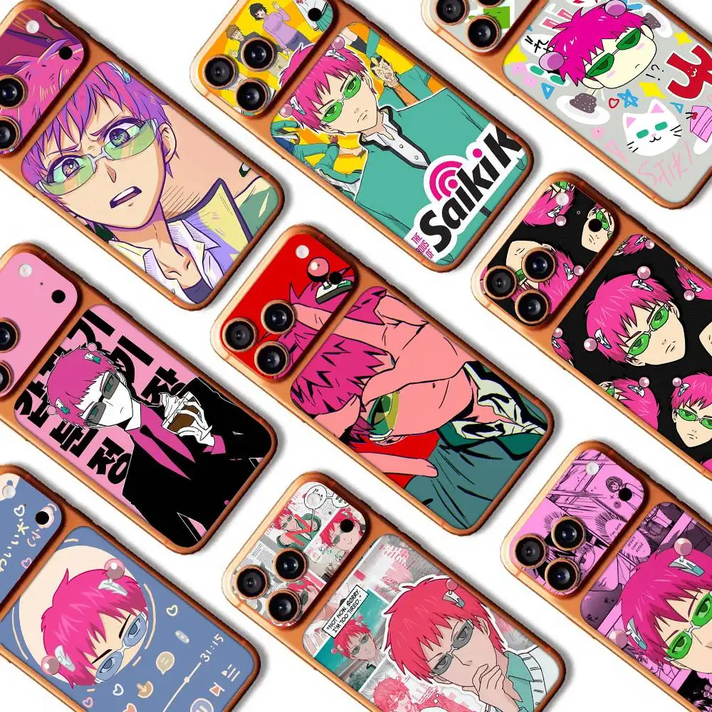 

Anime Saiki Kusuo For IPhone 17 Pro 17 Pro Max Rear Skin Wrap Decal Protective Sticker