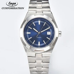 Customisable Logo 41mm Watch  Men's Watch Miyota 8215 Automatic movement  Stainless Steel Sapphire Glass Resistant Watch