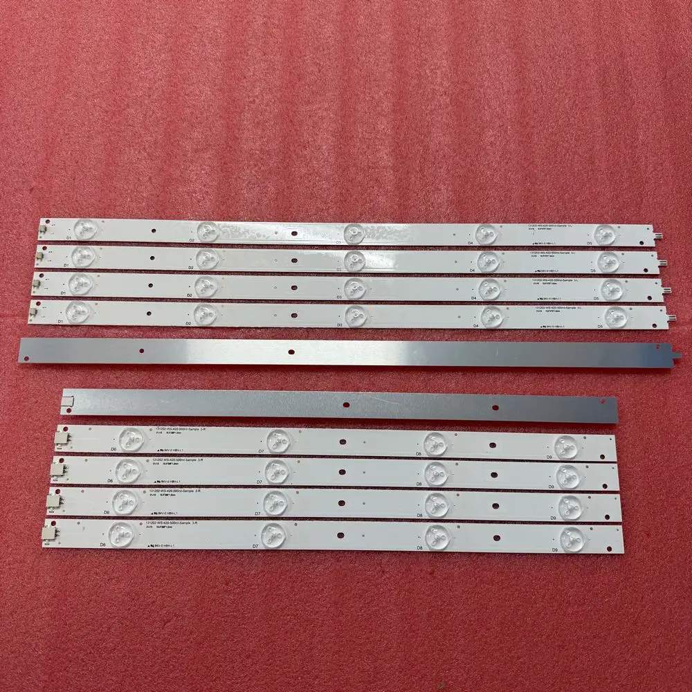 Tira completa de LED 9LED para Panasonic TC-42AS610B TC-42AS610L TC-42AS610 131202-WS-420-500nit-muestra 3-L/R