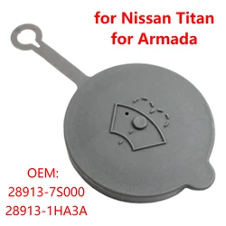 for Nissan Titan Armada 28913-3RA1A Car Windshield Wiper Washer Fluid Reservoir Cover Water Tank Bottle Lid Cap 28913-JX00A