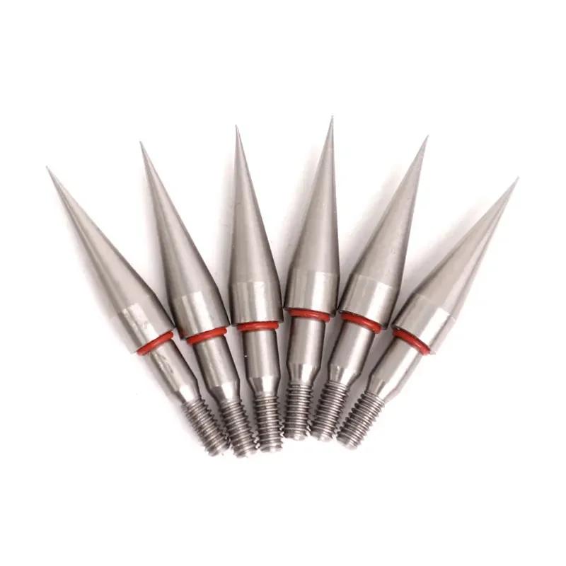 100grain Stainless Steel Screw Thread Arrow Point Archery Target Field Tips for ID6.2mm OD7.4mm Arrow Shaft Accessory