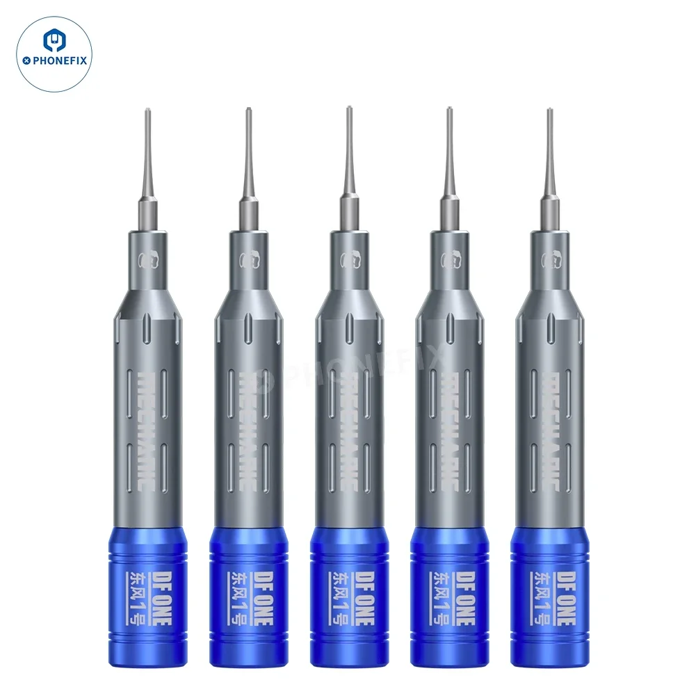 Mechanic 5in1 3D Screwdriver Set with Strong Magnetic Super Hard S2 Steel Bits for iPhone X 13 15 16 Android Phones Ipad laptop