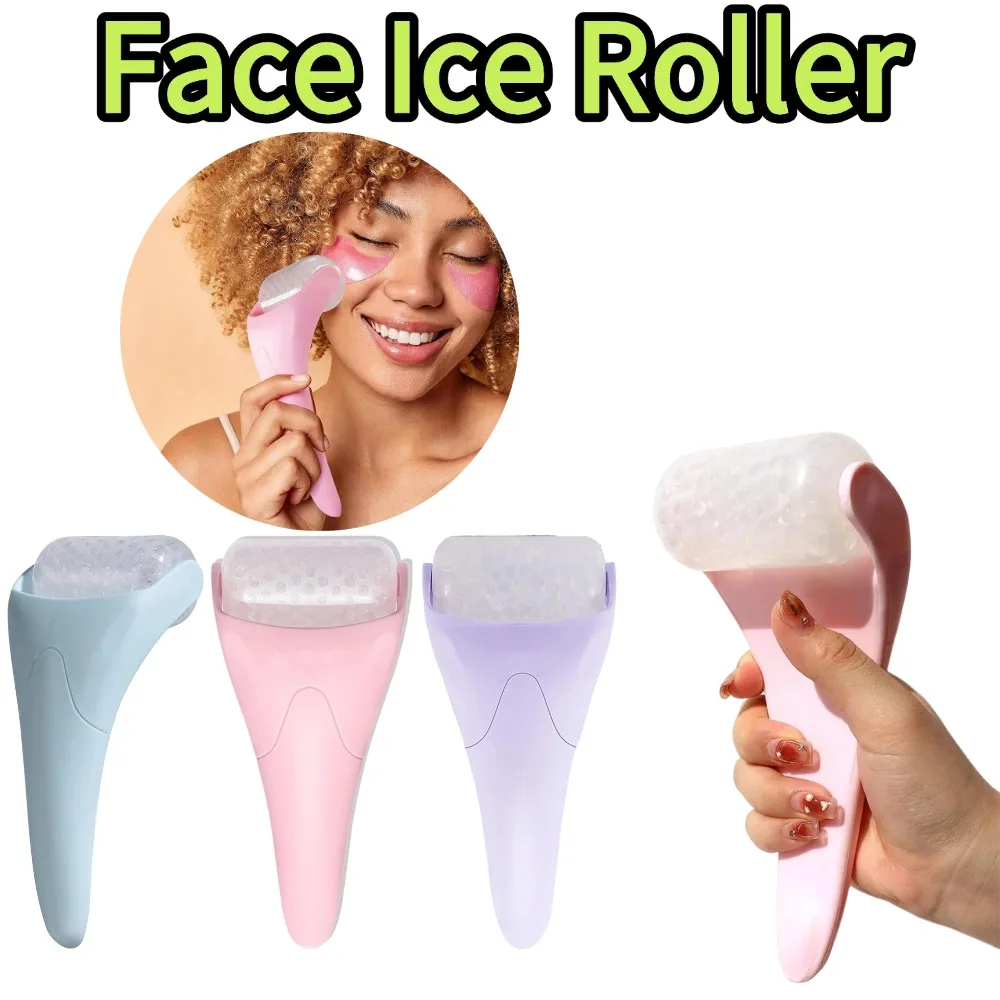 Facial Cooling Face Ice Roller For Face Massager Beauty Tool for Eye Puffiness Relief Lift Tighten Cold Compress Skin Care Tools