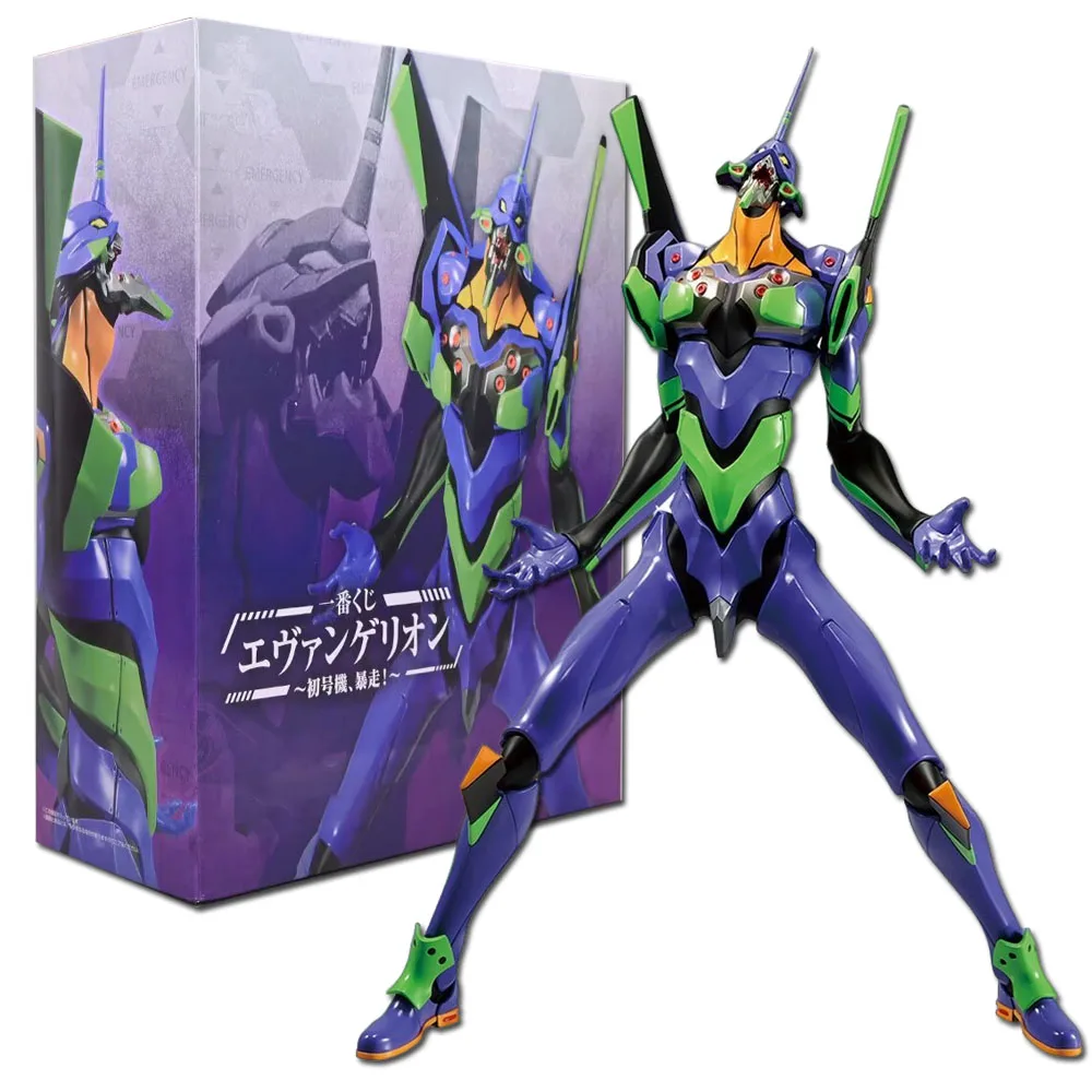 

Anime EVA Figure EVANGELION-01 Production Awakenin Assembly Accessories Model Toy Gift Collection Action Figure Purple Body