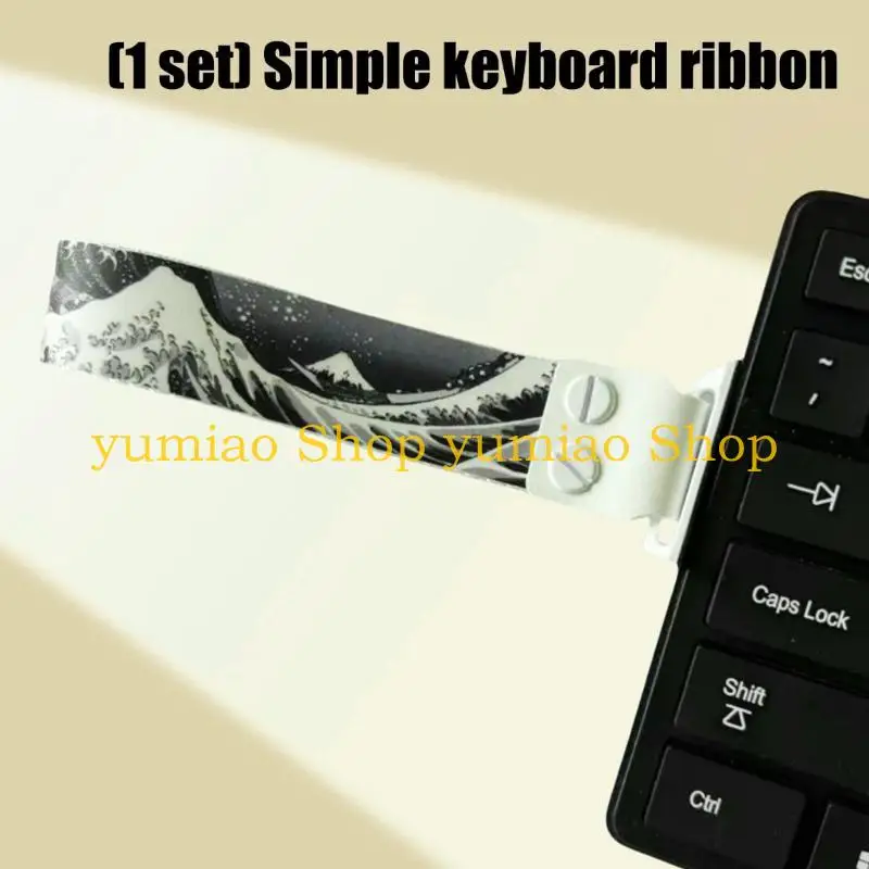 587B Compactly Keyboards Strap Band With AntiFall Protections Effortless Setups