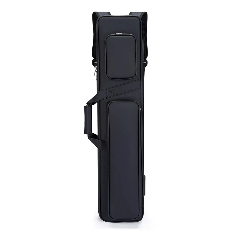 

High Quality 1/2 Polyurethane Durable Club Soft Stick Storage Bag 3B4S Snooker Billiards Club Case