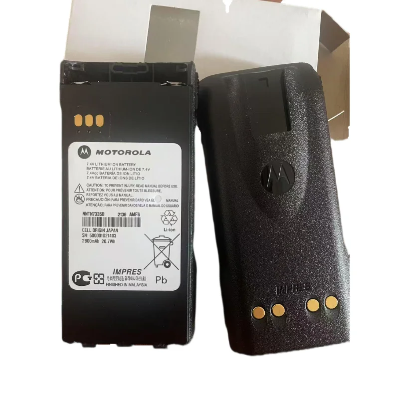 

2800mAh NNTN7335B IMPRES Battery for NNTN7335 XTS1500 XTS2500 PR1500 MT1500 Two Way Radios Replacement Li-ion Battery