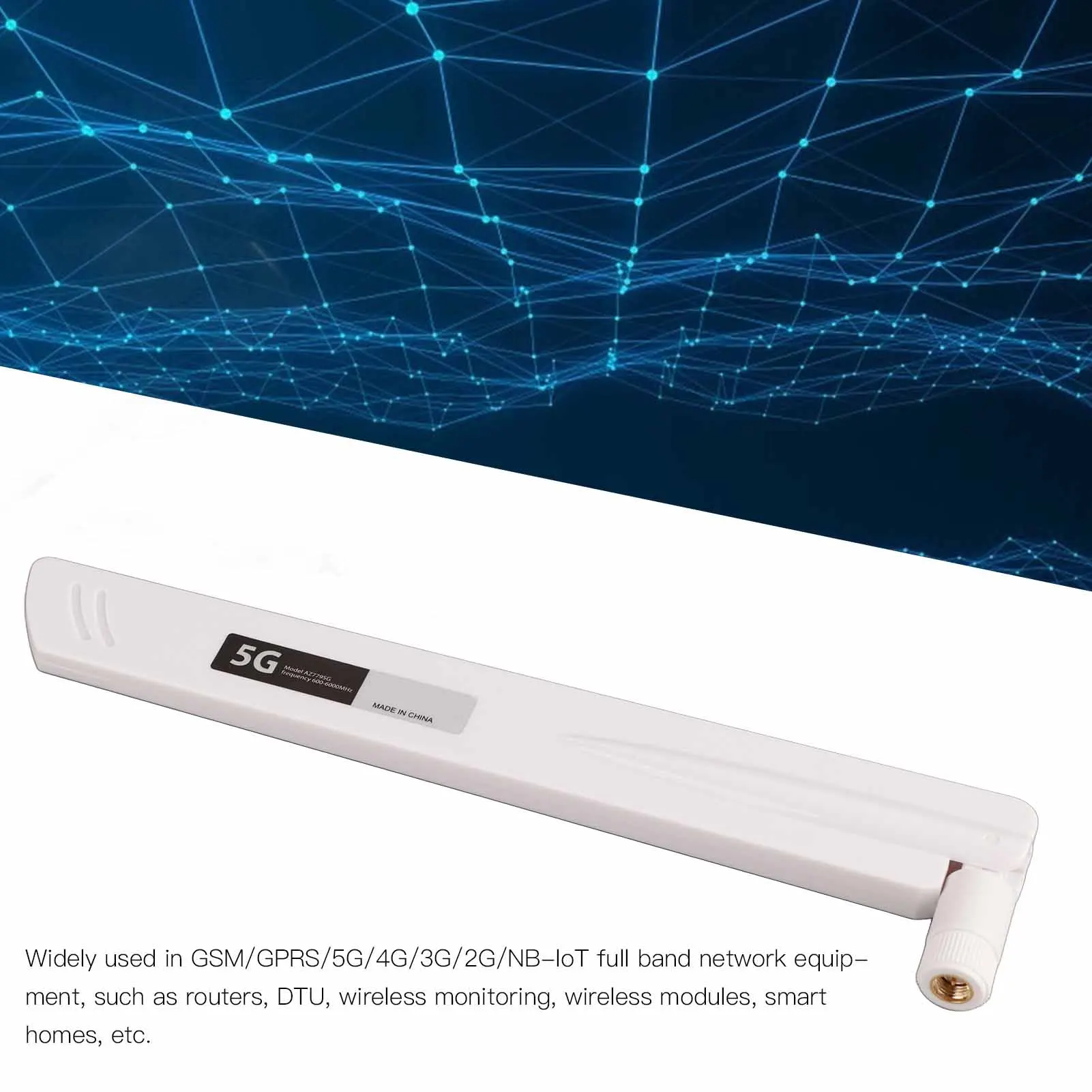 Omni Directional Antenna 5G High Speed Wifi Antenna  18dbi High Gain Flame Retardant for Wireless Monitoring