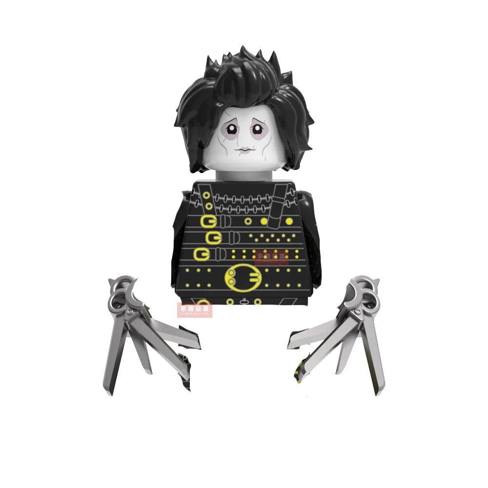 Nouveaux ciseaux personnage de film blocs de construction modèle briques mini jouet d'action figurines jouet cadeau pour enfants MOC FT14 FT15