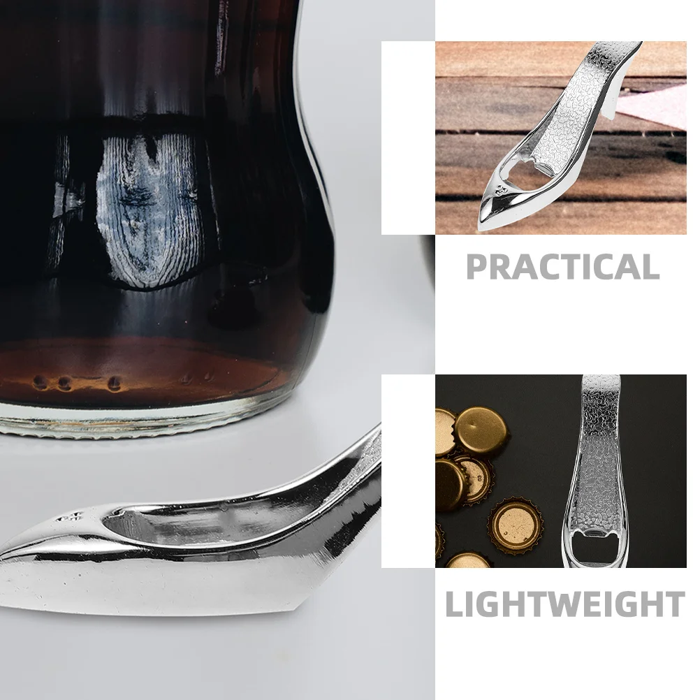 

2pcs High-Heel Bottle Opener Metal Multi-Function Manual Beer Opener For Camping Party Portable Compact Aluminum Alloy Lid