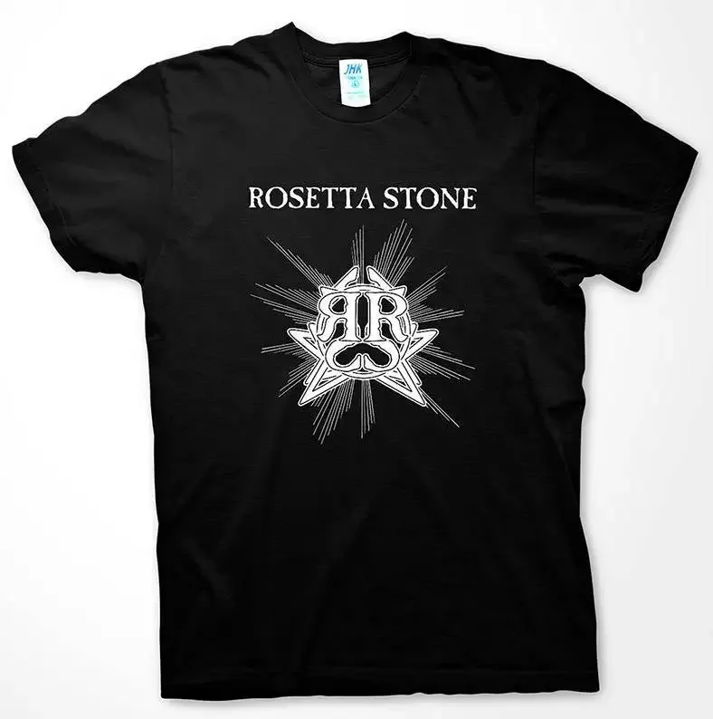 Camiseta com logotipo ROSETTA STONE