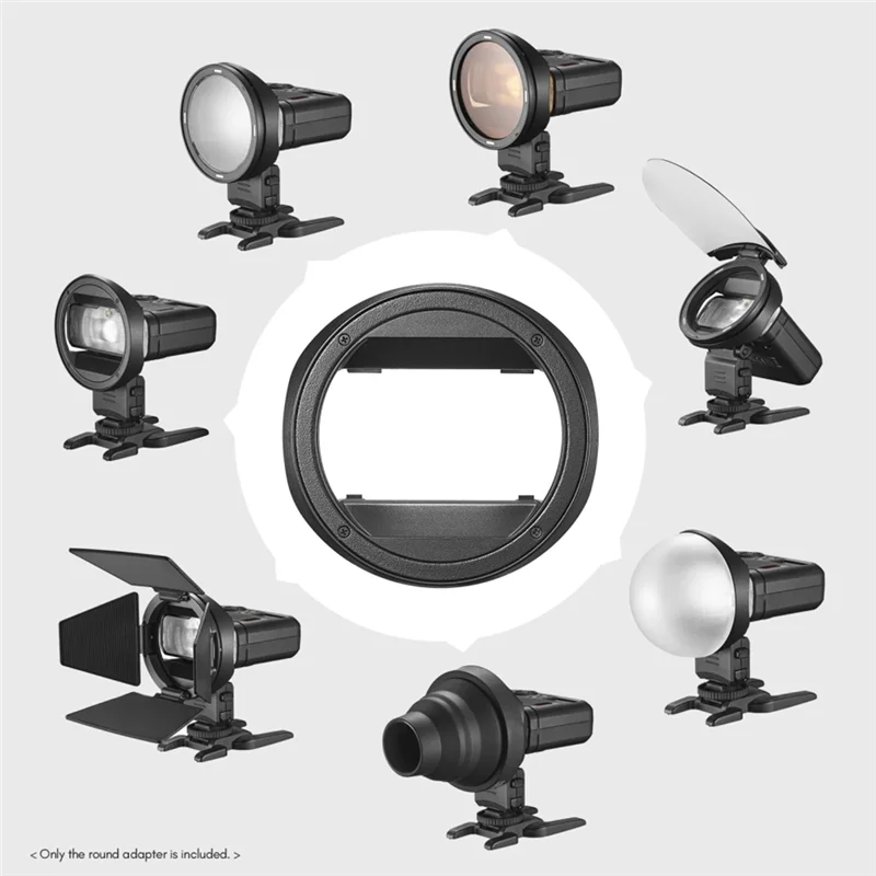 a33t-para-godox-mf-cb-adaptador-redondo-para-godox-mf12-macro-flash-ak-r1-serie-acessorios