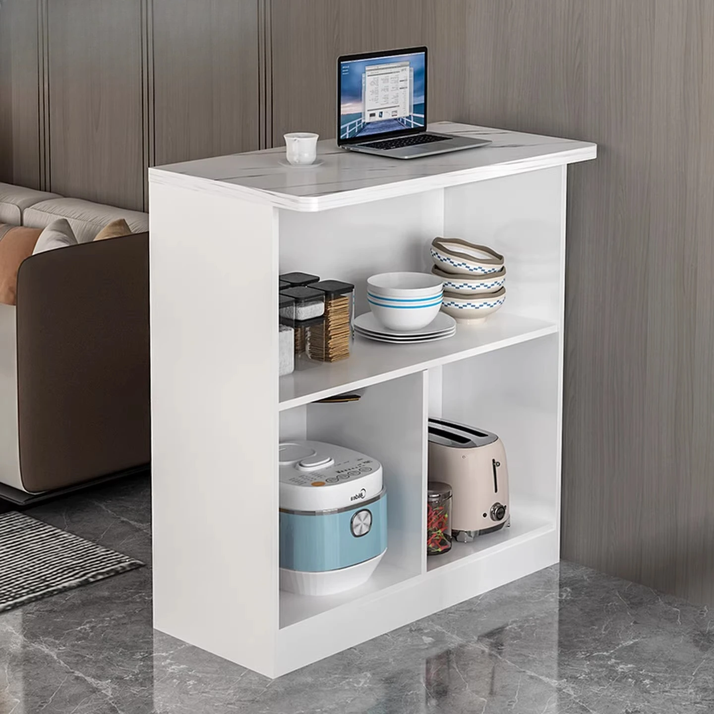 

Home bar, living room, kitchen, entrance cabinet, partition cabinet, multi-functional sideboard, double-sided small apartment