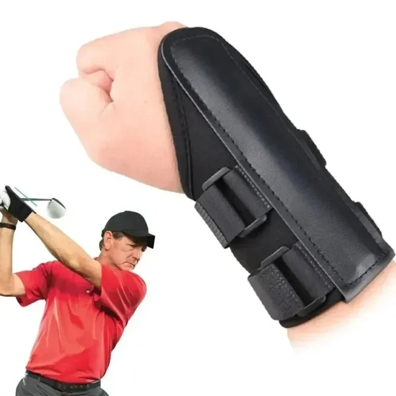 Golf Swing Handgelenk Schutz Halter Golf Swing Exerciser Anfänger Pposture Motion Correction Trainer Verhindert Handgelenk Rollover Golf Aids