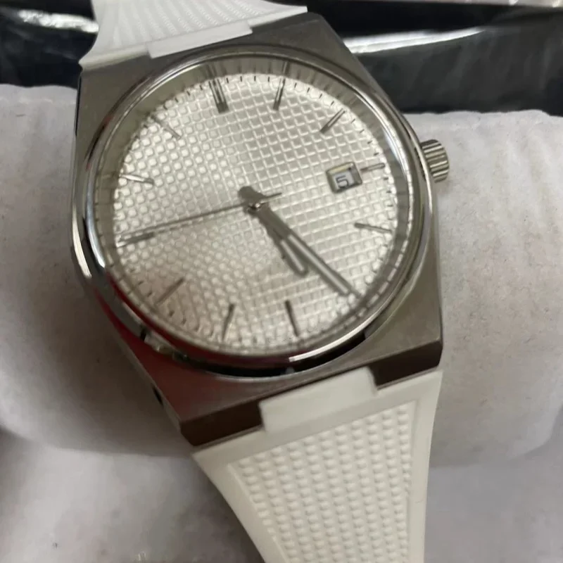 

Новые мужские 40 мм роскошные качественные полностью автоматические механические часы PRX, высококачественные повседневные часы из нержавеющей стали