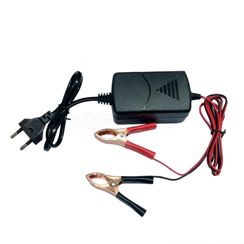 12V 1A Motorcycle Battery Charger EU US Plug Car Power Charging Adapte for Rechargeable Lead Acid Battery