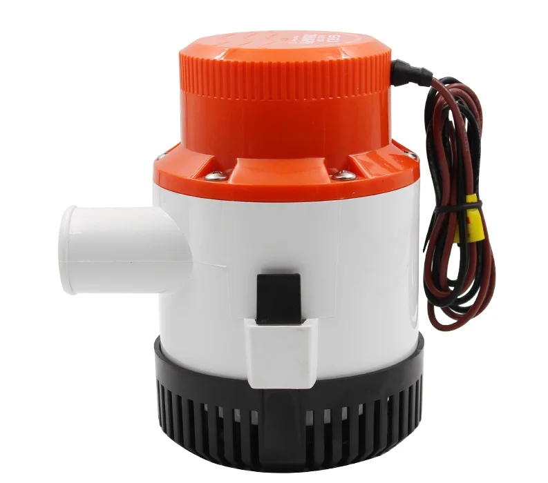 High flow 12V 3000GPH Submersible Bilge Pump for Marine Boat Electric RV