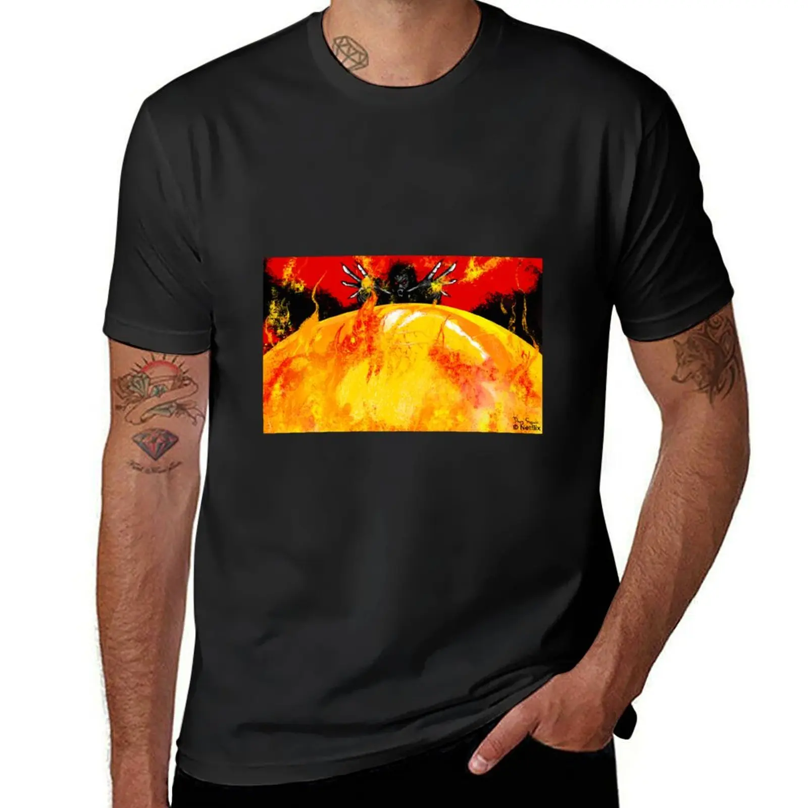 

Castlevania Dracula Fireball T-Shirt tops Funny t-shirt sweat custom t shirt mens vintage t shirts