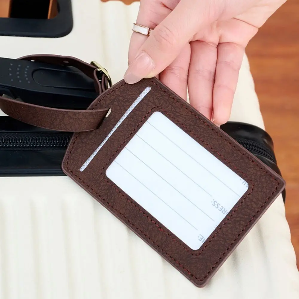 

Name Luggage Tags Pu Luggage Tag Address Label Baggage Name Tags Airplane Suitcase Tag Aircraft Luggage Boarding Tag