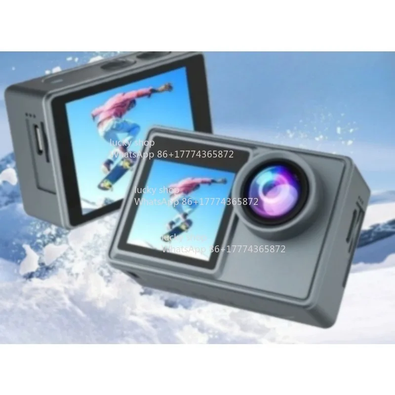 

Новая спортивная камера 5K с защитой от сотрясений, для съемки на открытом воздухе, высококачественная запись, видеорегистратор для велоспорта, подводная камера для использования под водой