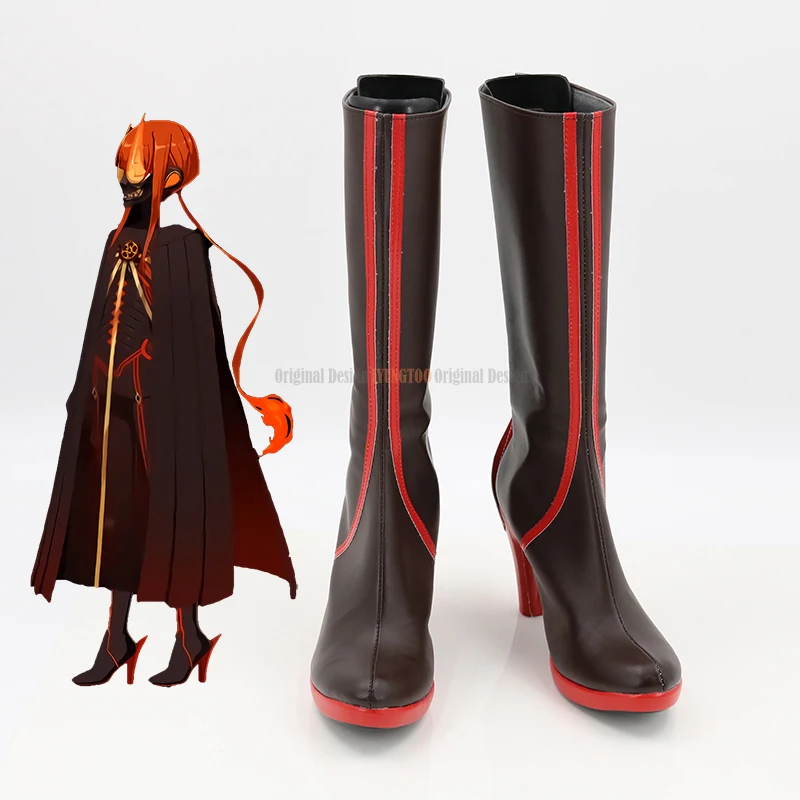 Fate/Grand Order Oda Nobukatsu Anime Characters Shoe Cosplay Shoes Boots Party Costume Prop