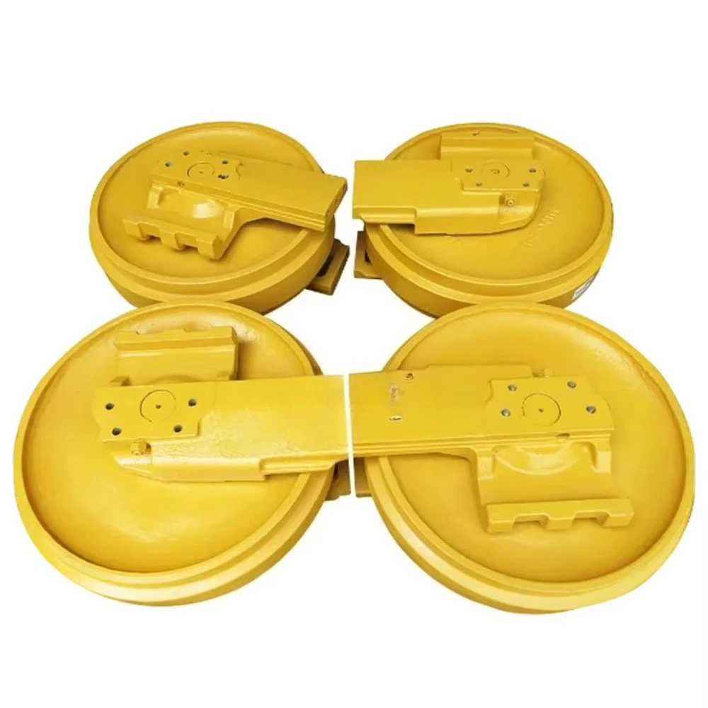 أجزاء آلات البناء مكونات الهيكل السفلي للحفارة مع أسطوانة جزء سبلاين المسننة