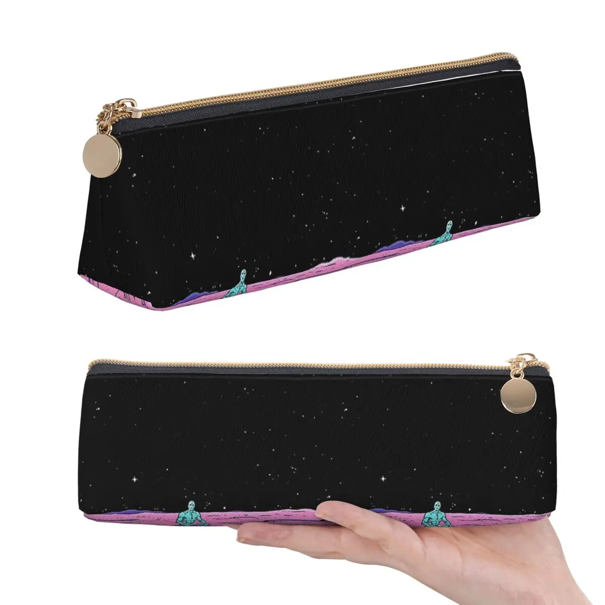 (Fixed) Dr. Manhattan Sitting On Mars (comic) Pencil Case Studen School Pen Box Pencil Bag Stationery Supplies Pen Holder Bag
