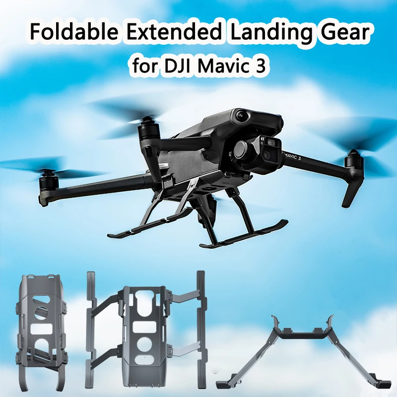 Foldable Landing Gear for Mavic 3 Classic Increased 45MM Extension Leg Support Protector Height Kits for DJI Mavic 3 Accessories