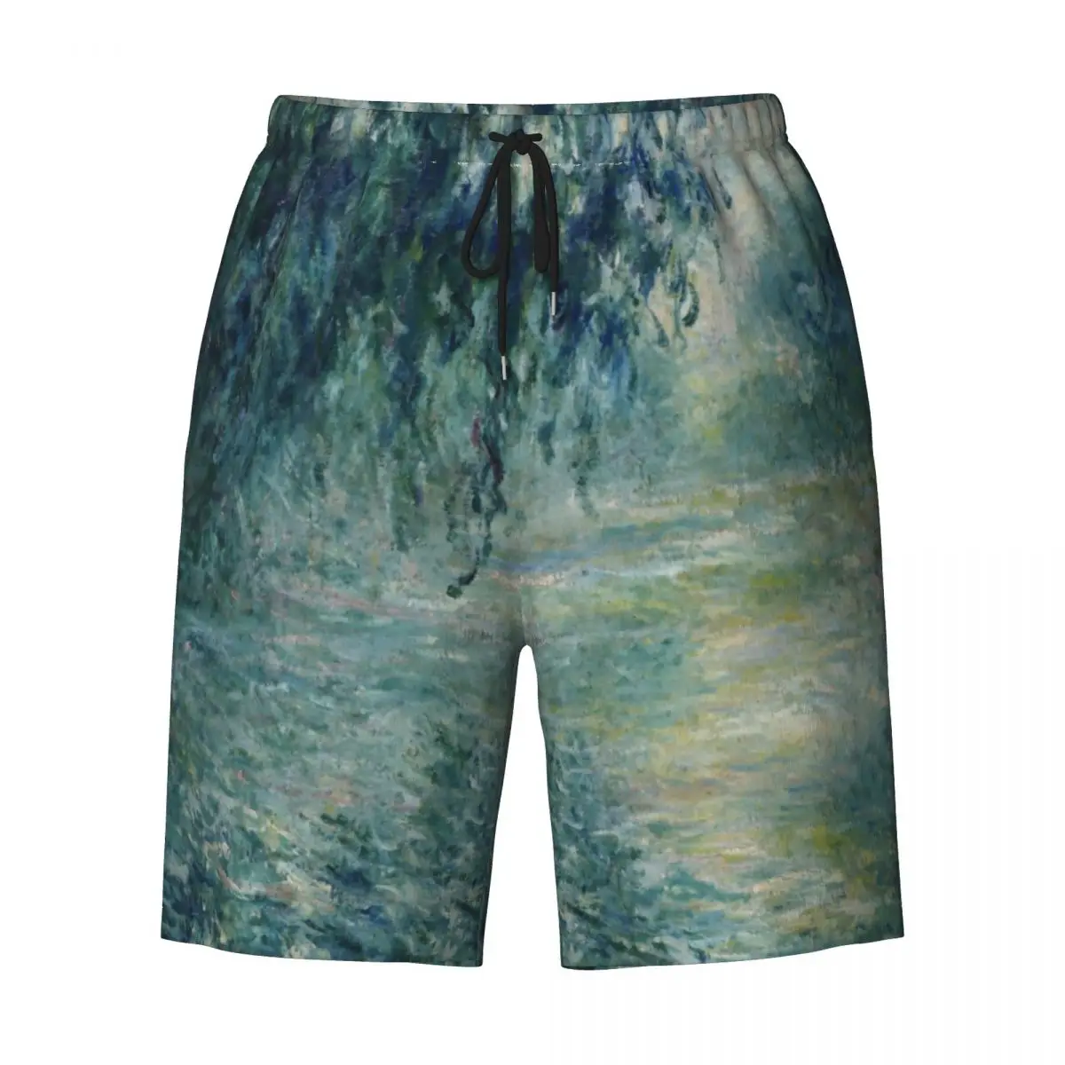 Morning On The Seine Near Giverny Swim Trunks Quick Dry Board Shorts Claude Monet Impressionist Art costumi da bagno Boardshorts