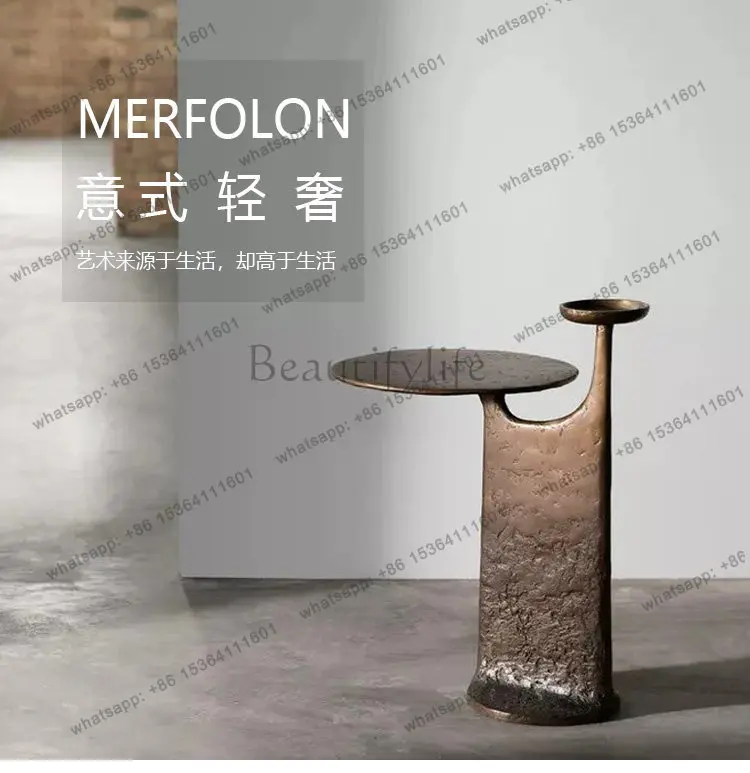 YJ Shanghai style retro special-shaped small side several hotel clubhouse sales office lobby model room villa creativity