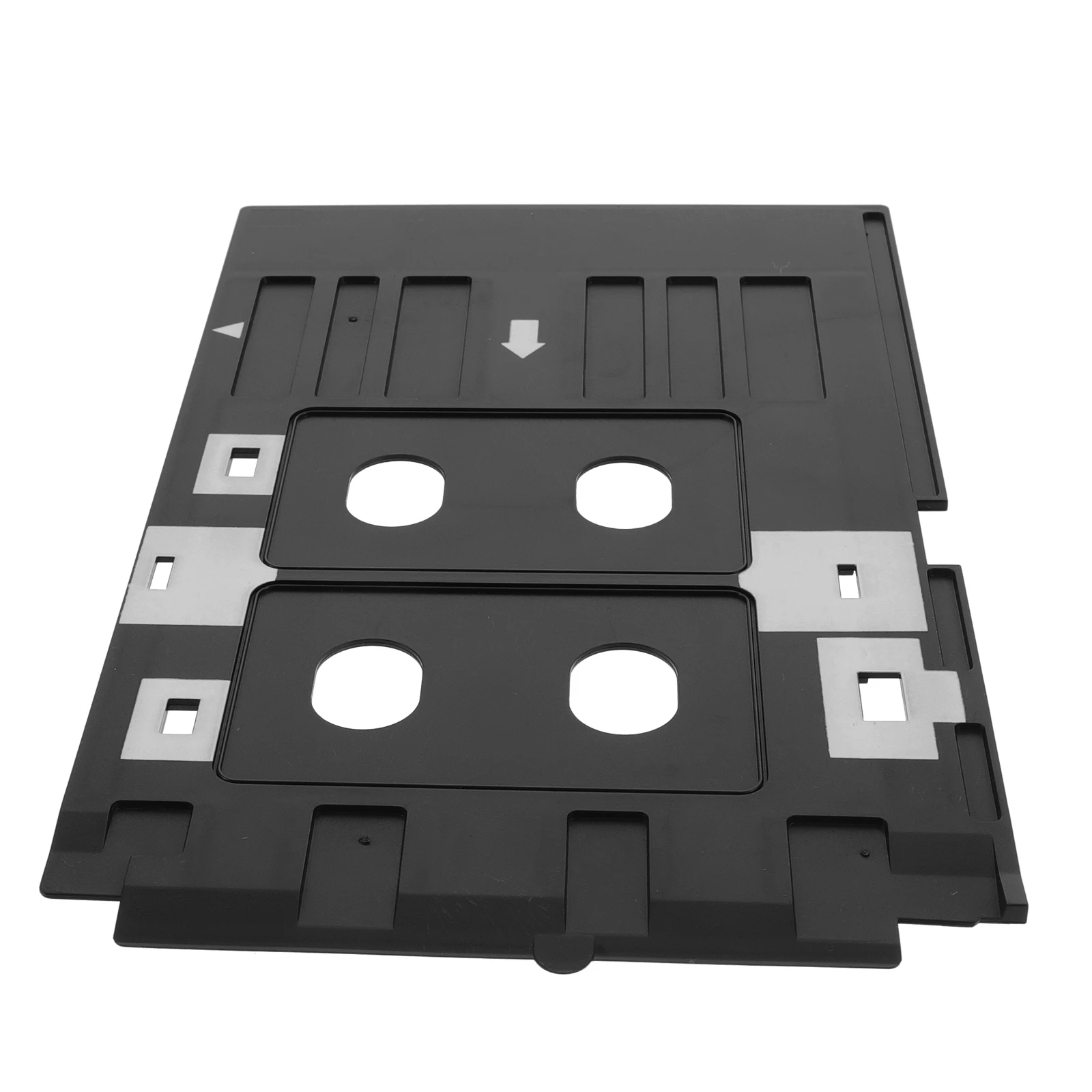 

PVC Card Tray for ID Card Printer Sturdy Reusable Practical Holder Suitable Home Office School Clear Cards Printing