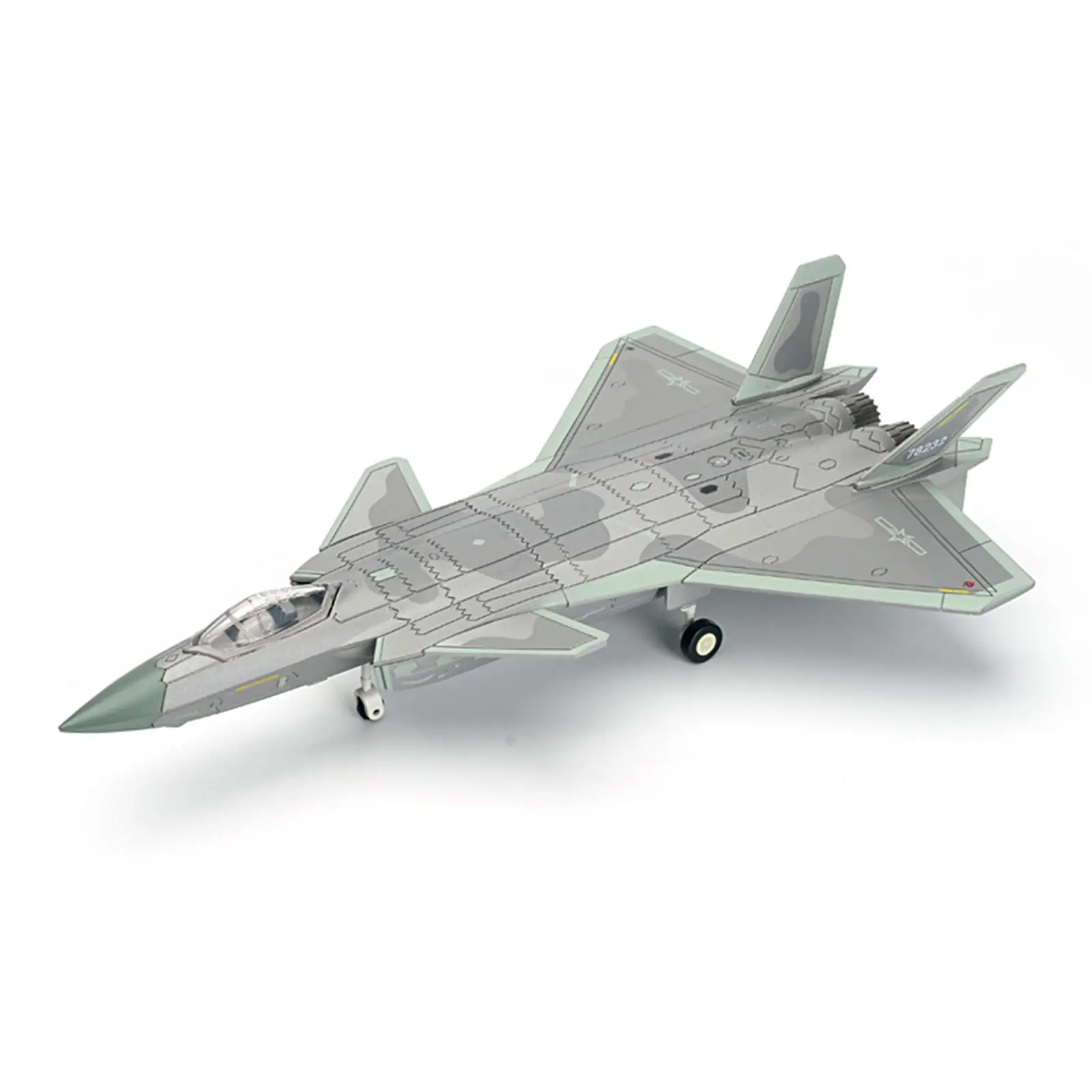 1/72 Scale Aircraft Model Building Kit DIY Assembly Unbuilt Airplane Model view 4