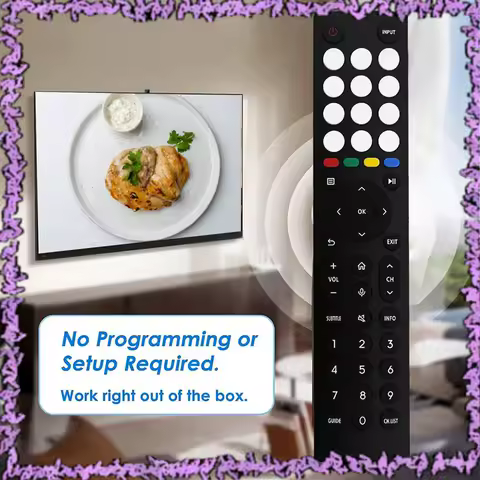 SCLL-2X Replace ERF2R36H Remote Control For HISENSE TV Smart Android LED Remote Control