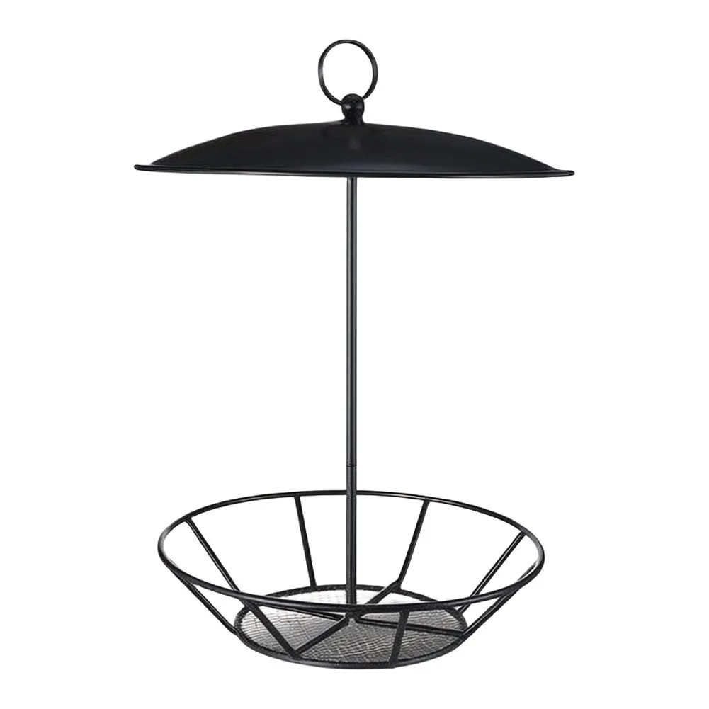 Bird Feeder for Backyard Wildlife Support with Cylindrical Form and Functional Features for Daily Feeding and Care
