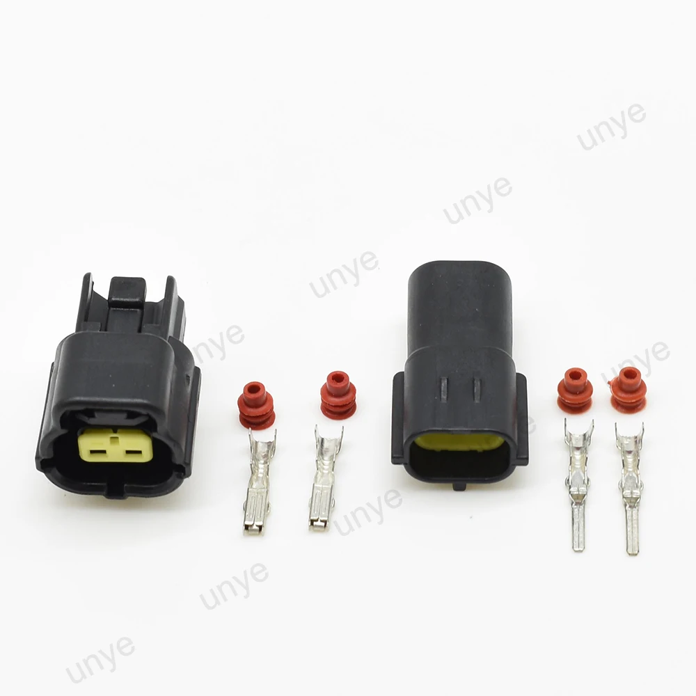 1-20Sets 2 Pin Way 174354-2 174352-2 Denso Male Female Sealed