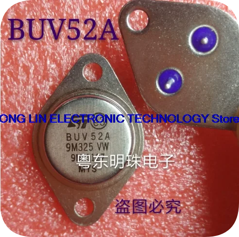 BUV52A BUV52 imported brand new gold sealed transistor transistor iron seed TO-3 quality assurance
