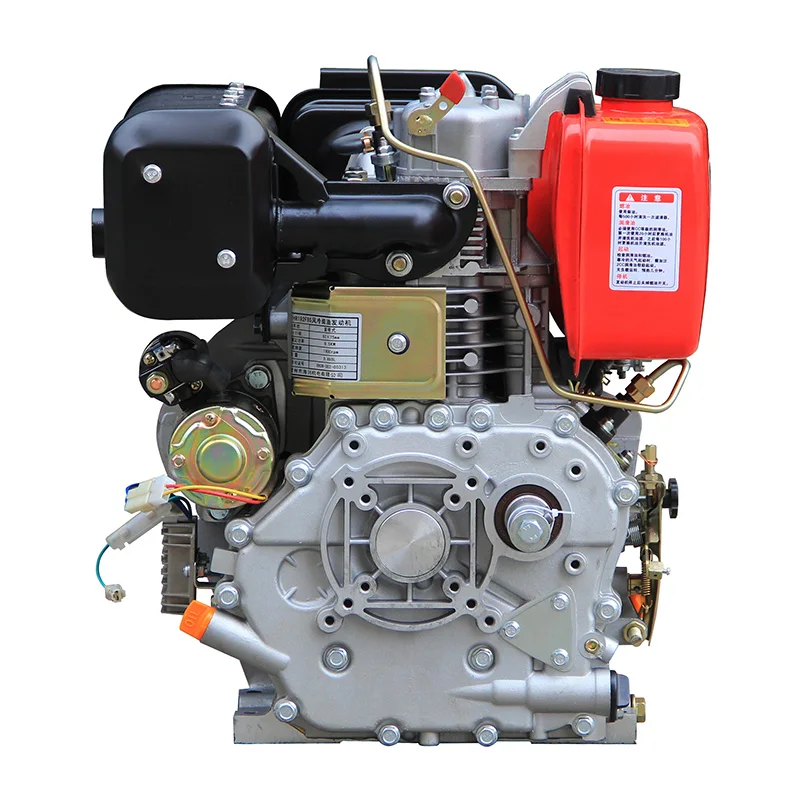 

10HP 8KW Key Slot Shaft HR192FBSE Easy-to-Operate Single Cylinder Air-Cooled Engine Euro 5 Emission