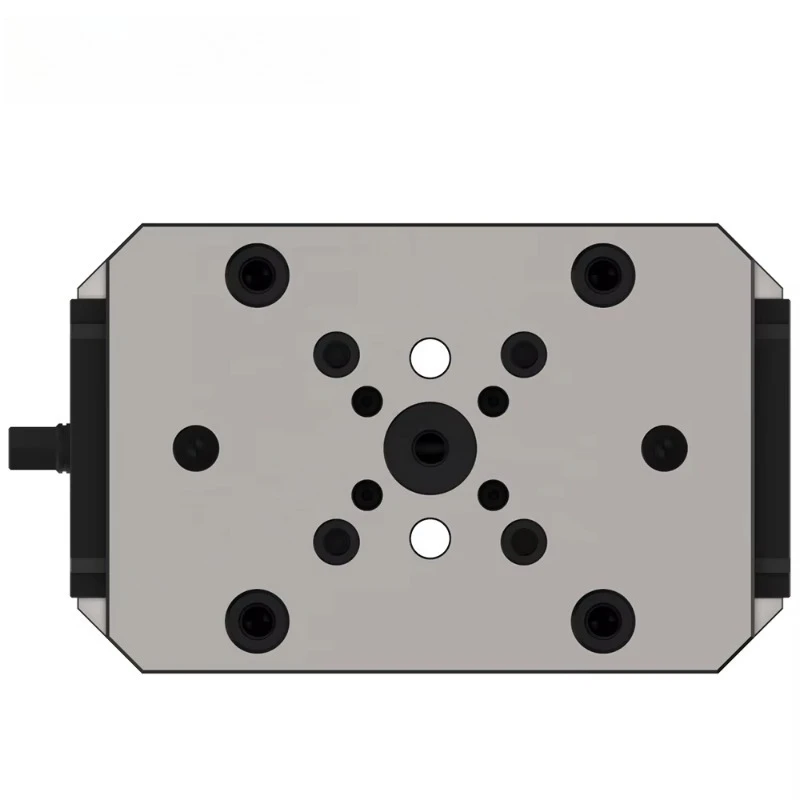 KSS125-180 4th 5th Axis Centric Vise Workholding Fixtures Compact Versatile Self Centering Vise لتصنيع UMC