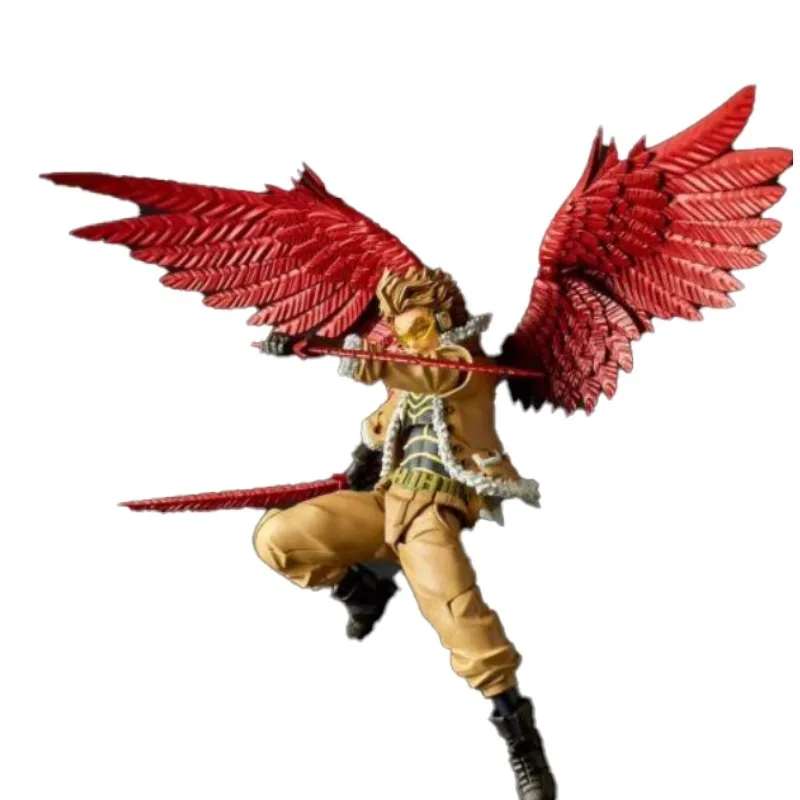 В наличии оригинальная модель KAIYODO AMAZING YAMAGUCHI Hawks, аутентичная экшн-анимация, модель персонажа, коллекция игрушек, праздничные подарки