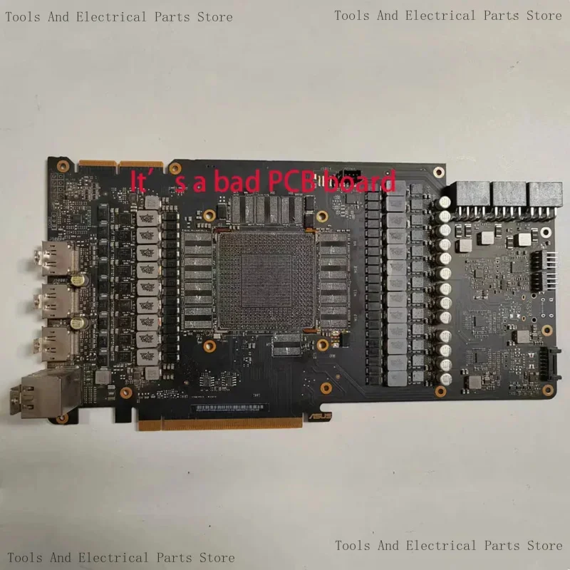 Gebrauchte ROG Strix GeForce RTX3090, RTX3080 Grafikkarte Kühlkörper Lüfter oder schlechte Leiterplatte