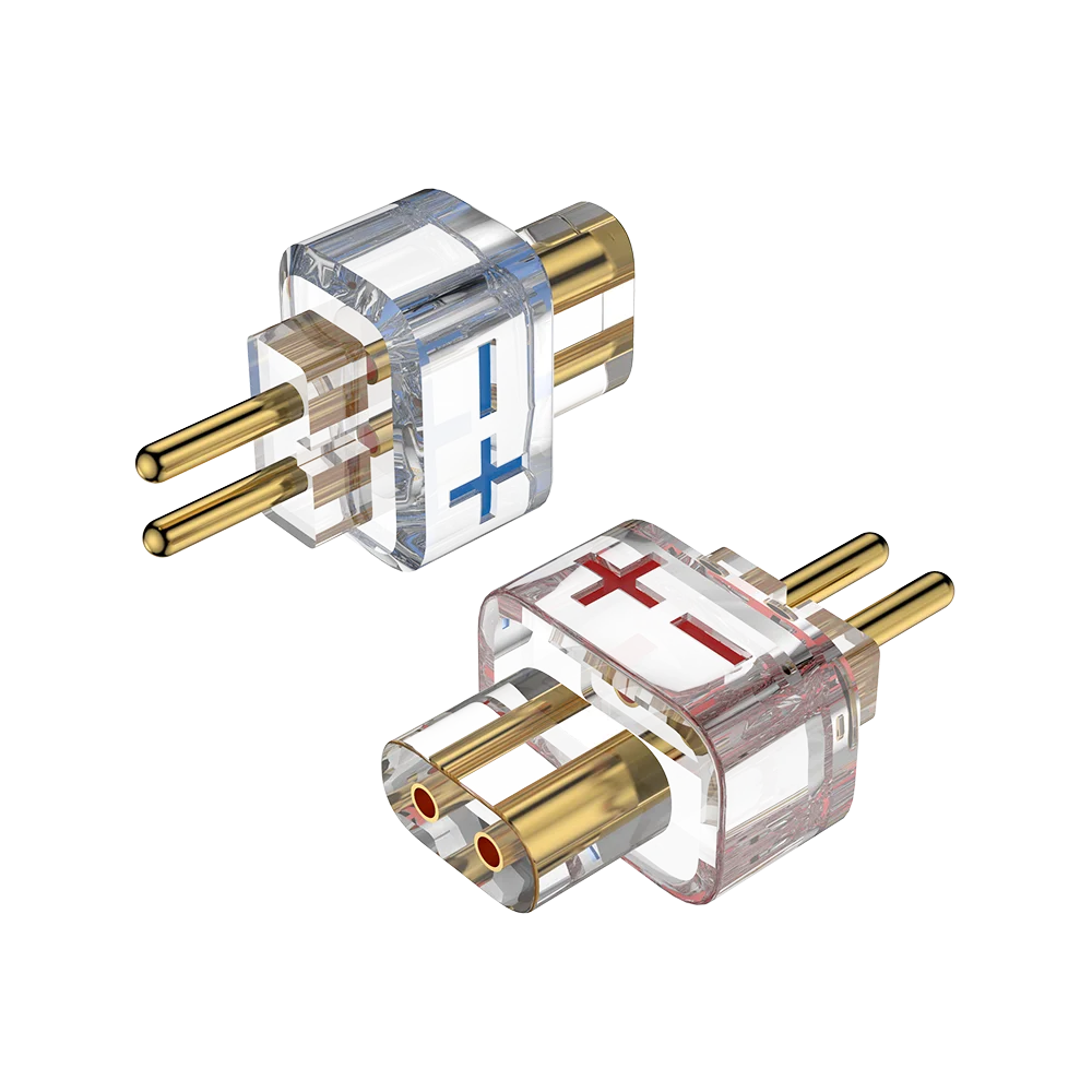 2pcs HIFI QDC Female 0.78 2 Pin Male Earphone Adapter to Earsets for SHUOER CONDUCTOR/SINGER/SOLOIST/EJ07/TAPE PRO/SHOZY