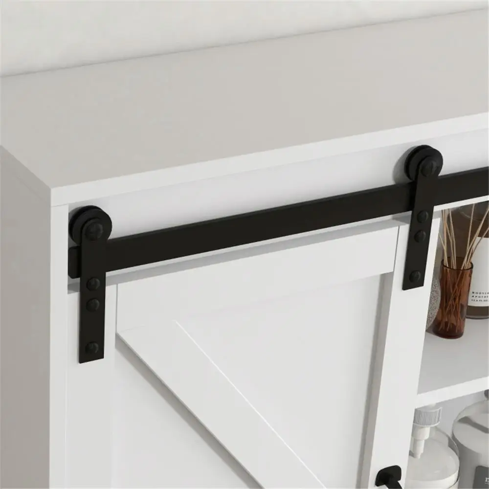 Stylish Bathroom Wall Cabinet - Space-Saving Storage Solution (Fast Shipping)