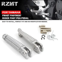 Motorcycle Front Footrest Foot Pegs For YAMAHA MT07 MT09 Tracer 900 XSR 700 YZF R3 R25 R125 MT10 MT25 MT03 MT125 Rider Foot Rest