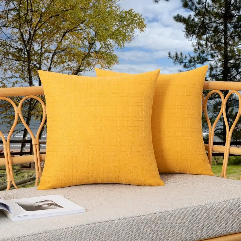 

Kevin Textile Pa Of 2 Outdoor Waterproof Pillow Covers Decorative Farmhouse Throw Pillow Covers Couch Pillow Covers Spring For
