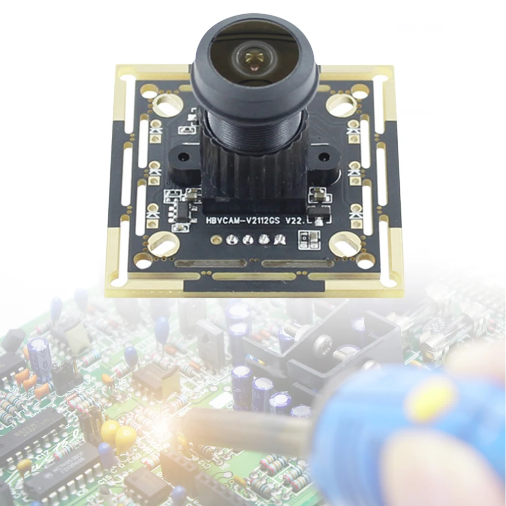 OV9732 Lens Monitoring Module 720P 1MP 1280x720 60/72/100/160/180 Degree Adjustable Manual-focus for Face Recognition Projects