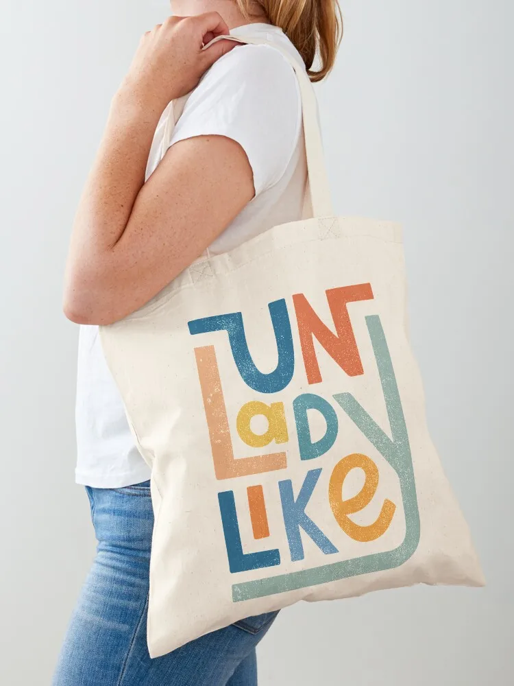 

UNLADYLIKE Tote Bag canvas shopping bag Shopping bags great bag Woman shopper