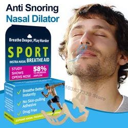 Nose Dilator Nasal Silicone Nose Clip Anti Snoring Easy Breath Preventing Snoring Help Breathe Snoring Devices Improve Sleeping